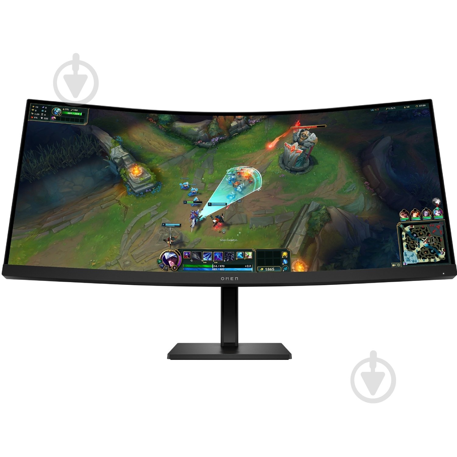 Монитор HP OMEN 34c G2 34" (AV4C1AA) - фото 1