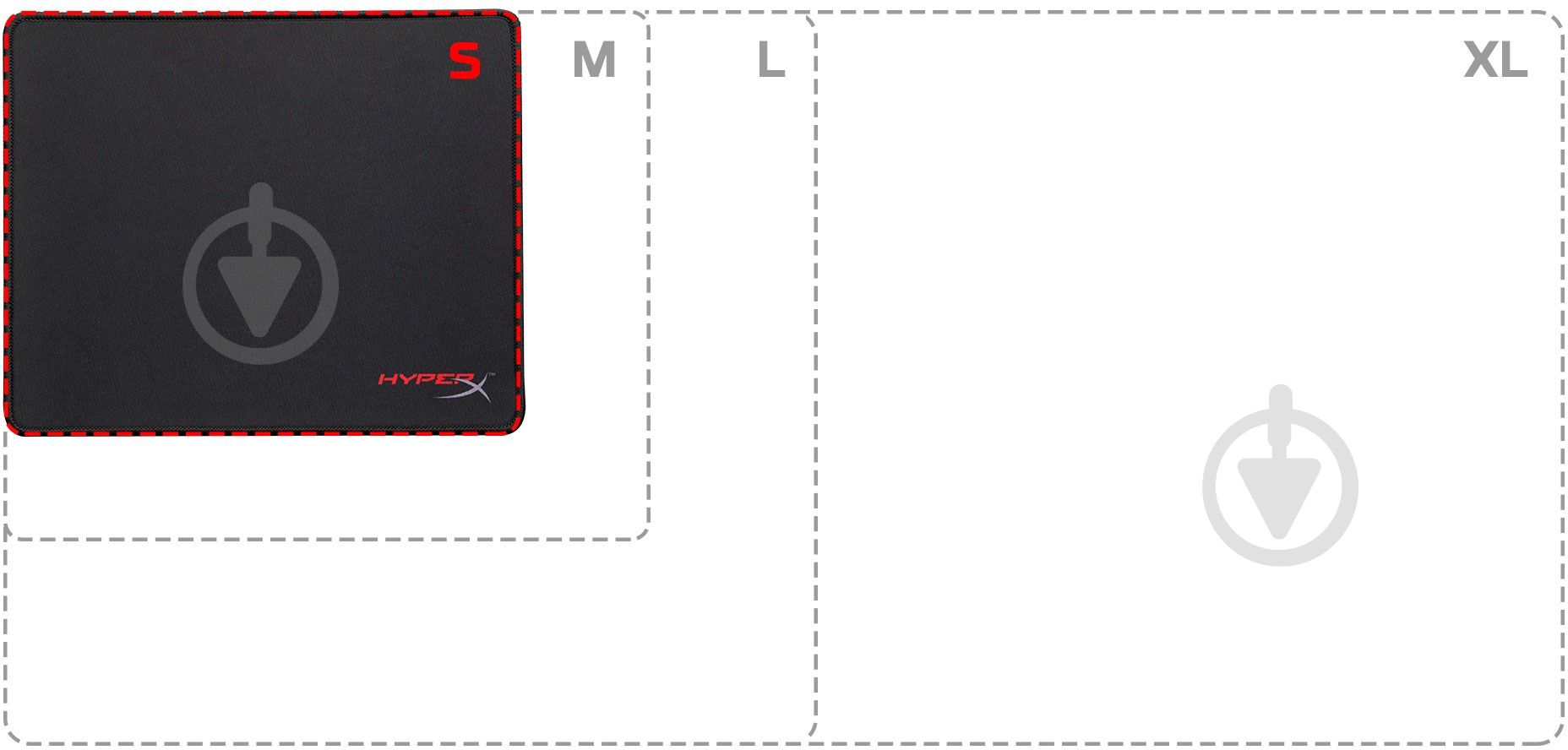Коврик для мышки Fury S Pro Small (HX-MPFS-SM) - фото 3