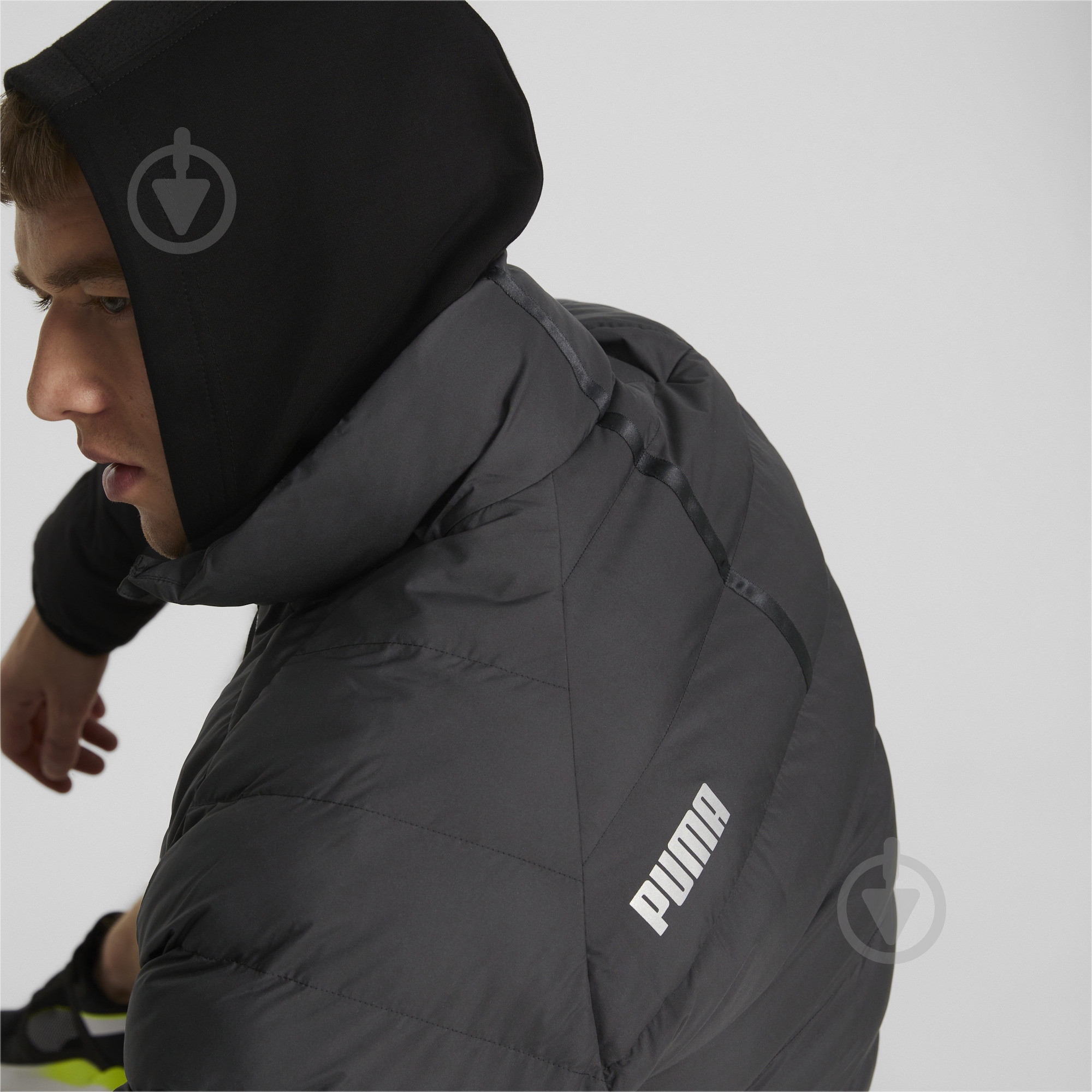 Куртка мужская демисезонная Puma ACTIVE POLYBALL JACKET 84935701 р.M черная - фото 4 Куртка мужская демисезонная Puma ACTIVE POLYBALL JACKET 84935701 р.M черная - фото 4
