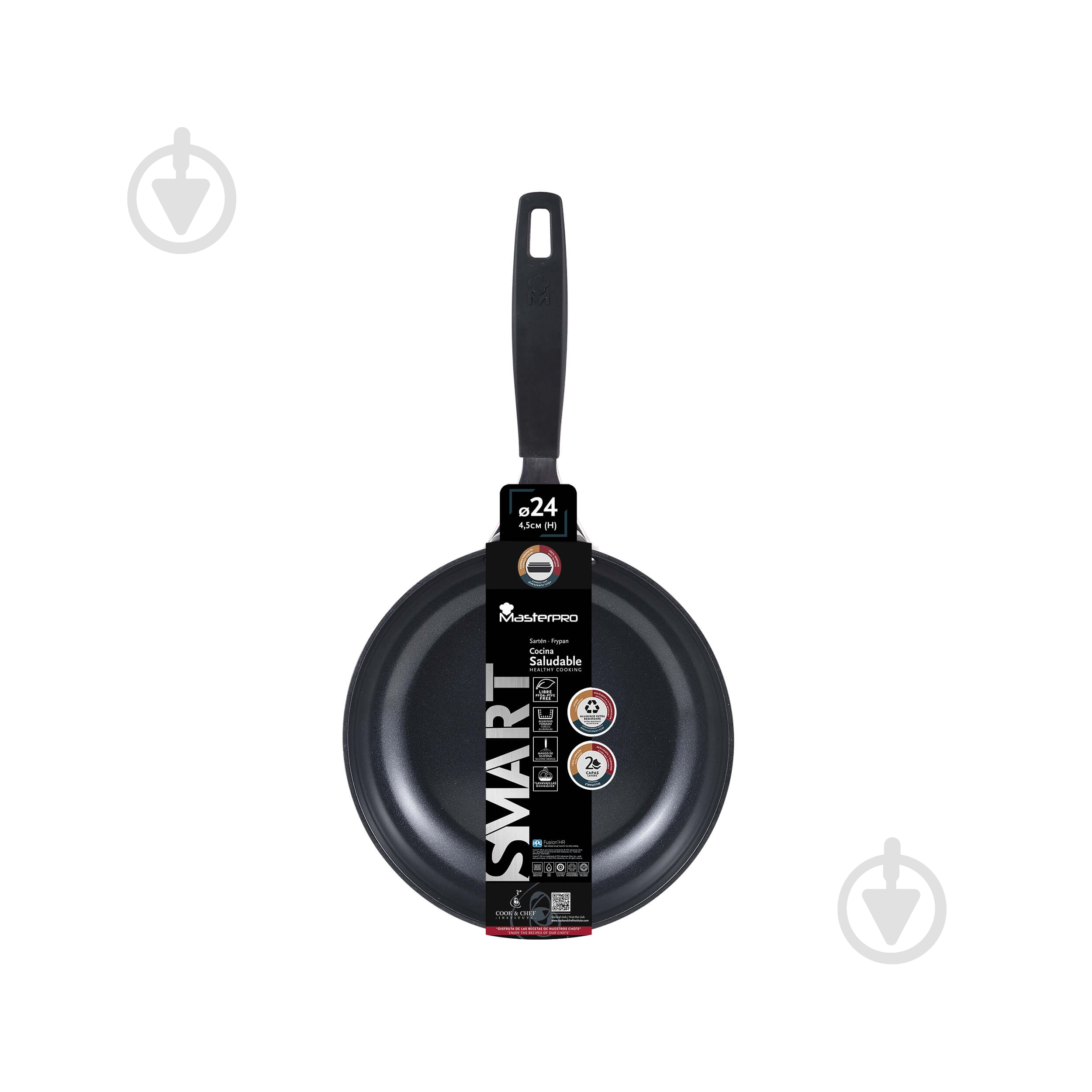 Сковорода MasterPro Smart 24 см BGEU-3768 - фото 4