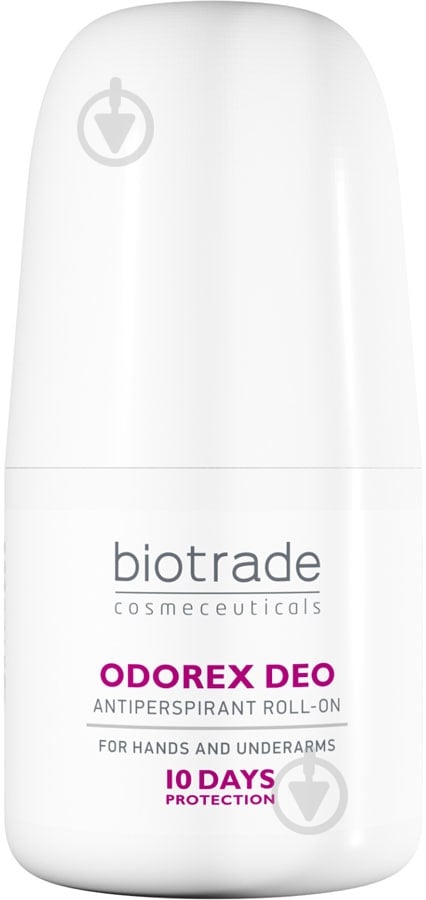 Антиперспирант унисекс Biotrade ODOREX тривалої дії 10 днів захисту 40 мл - фото 1