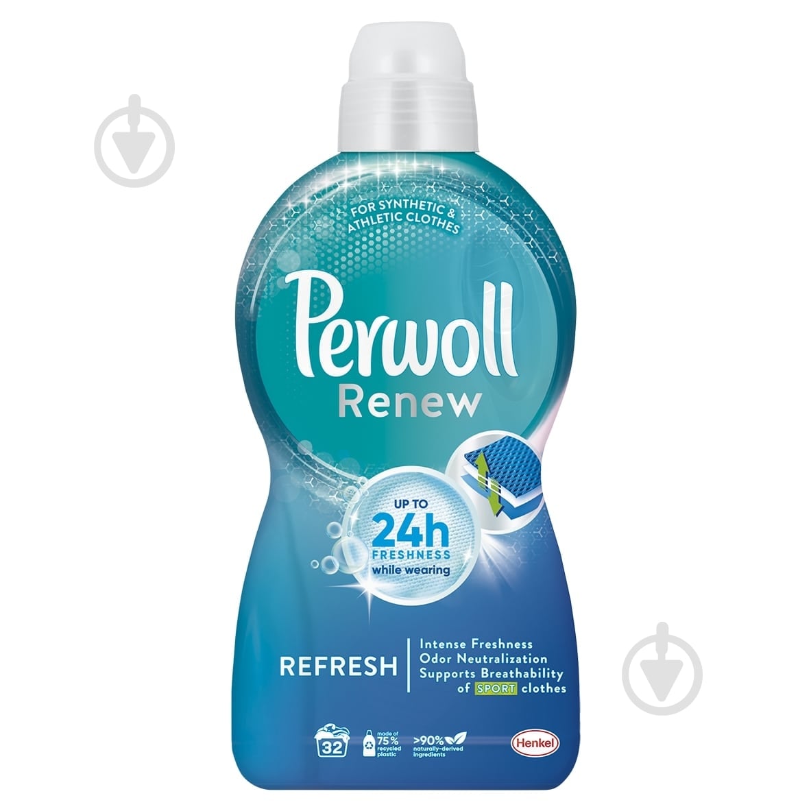 Гель для машинной и ручной стирки Perwoll Renew Освежающий эффект 1,92 л - фото 1