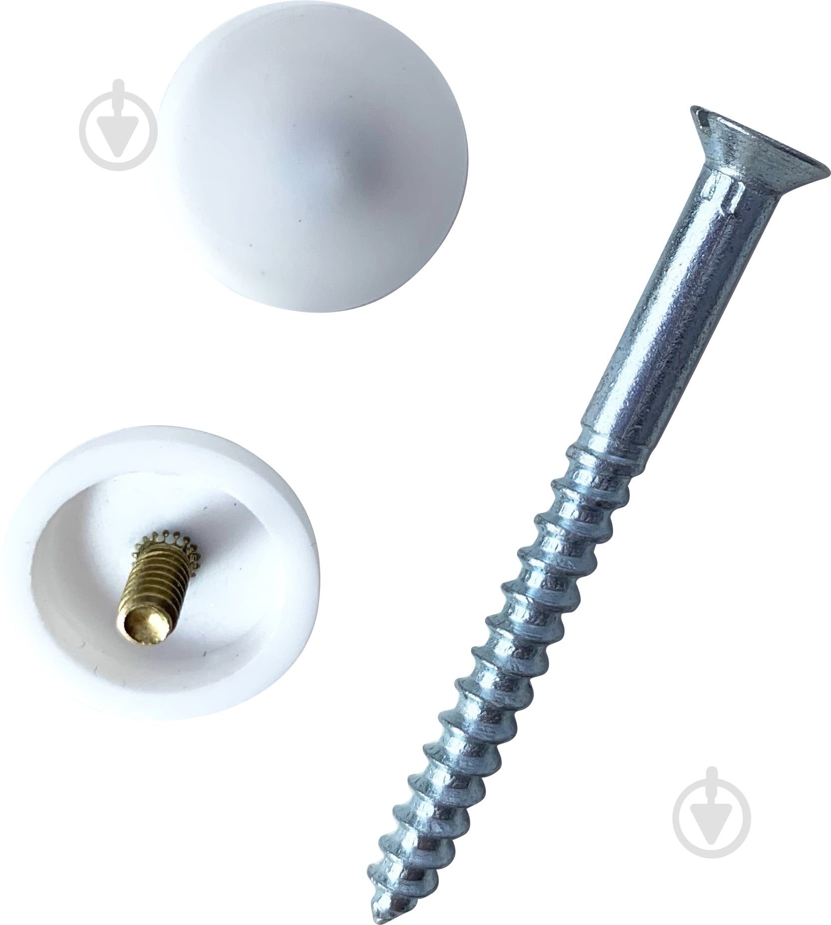 Держатель для зеркала D16/4x50 белый 4 шт. Expert Fix - фото 1