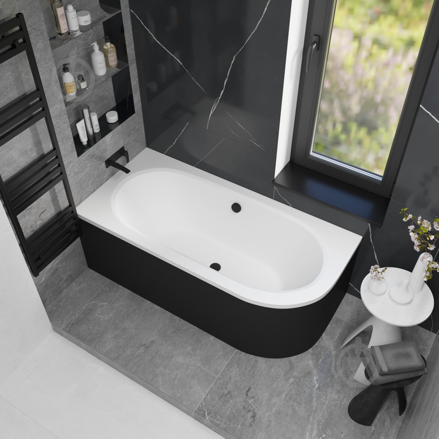 Ванна акриловая Helmken MarbellaLux 525F9S8117 159,5х75 см комплект 4 в 1 - фото 15 Ванна акриловая Helmken MarbellaLux 525F9S8117 159,5х75 см комплект 4 в 1 - фото 15