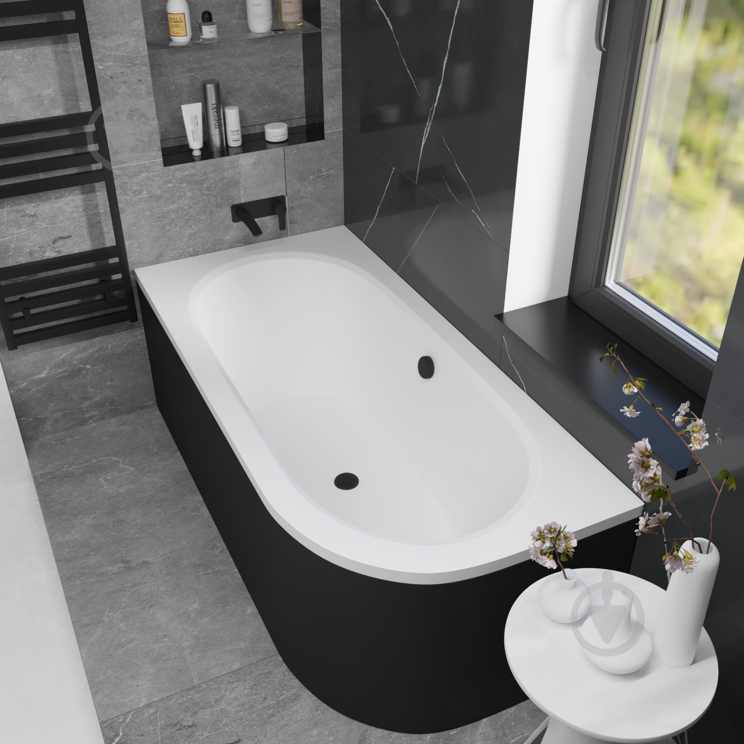 Ванна акриловая Helmken MarbellaLux 525F9S8117 159,5х75 см комплект 4 в 1 - фото 16 Ванна акриловая Helmken MarbellaLux 525F9S8117 159,5х75 см комплект 4 в 1 - фото 16