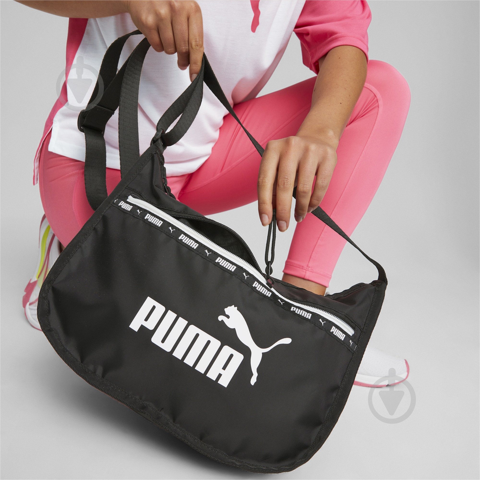 Сумка Puma CORE BASE SHOULDER BAG 7914401 чорний - фото 3