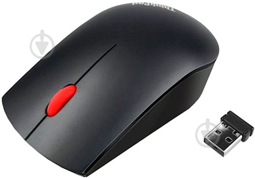 Мышь Lenovo ThinkPad Essential Wireless Mouse black - фото 3