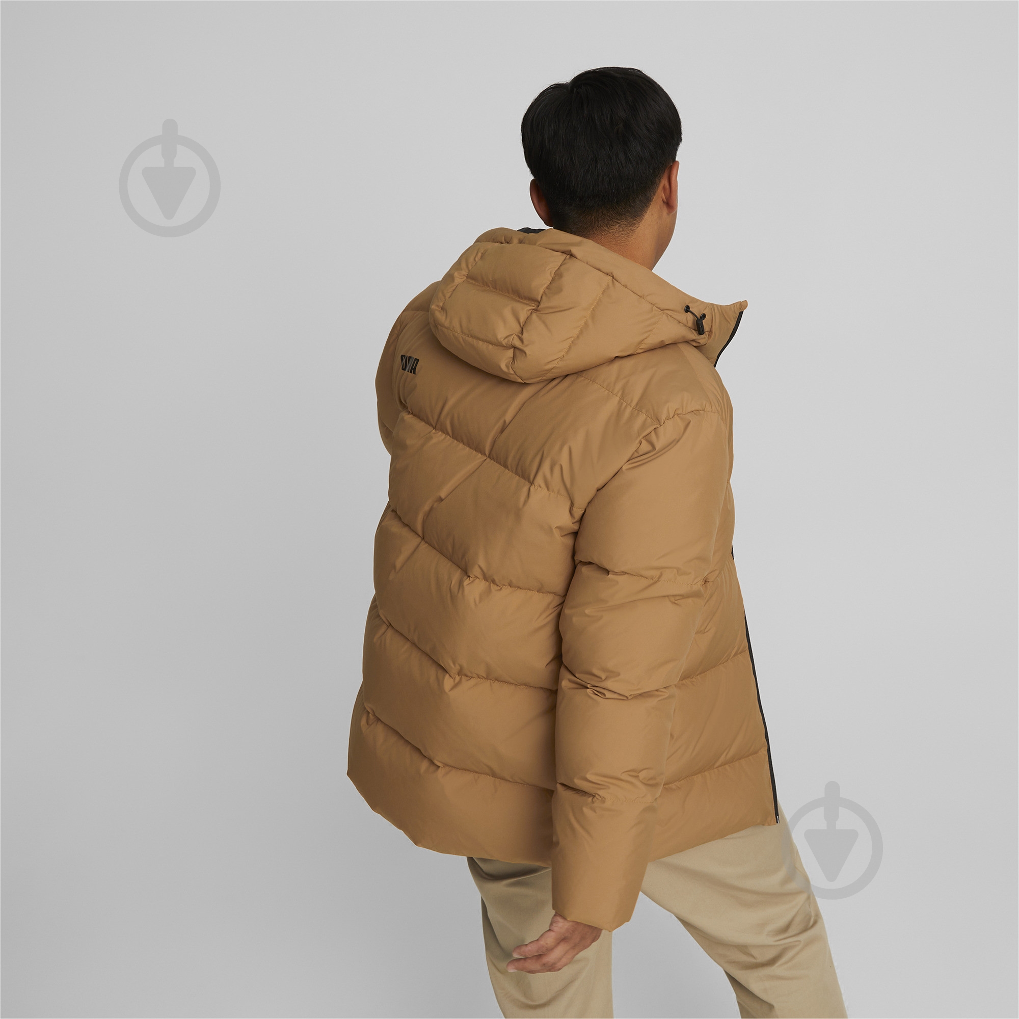 Пуховик Puma HOODED DOWN PUFFER 84998774 р.2XL коричневый - фото 4