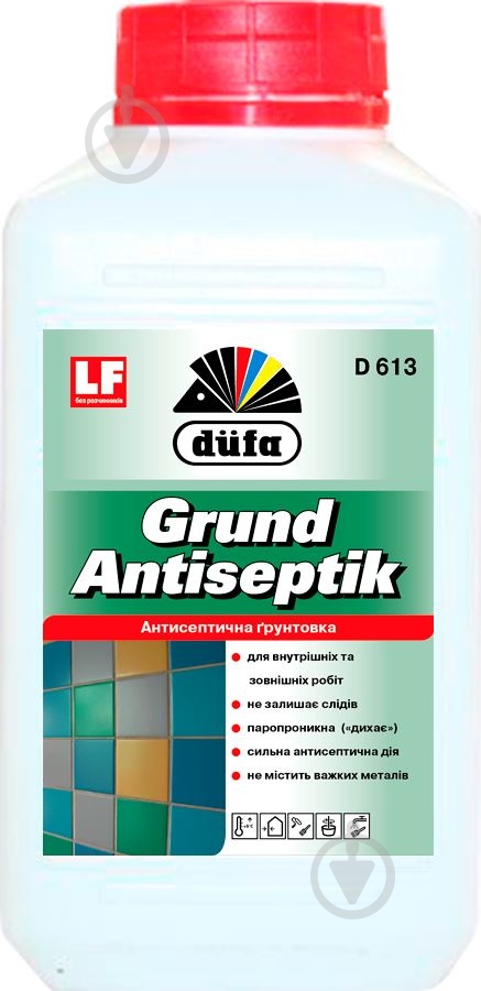 Ґрунт Grund Antiseptik 2л Dufa 2 л - фото 1
