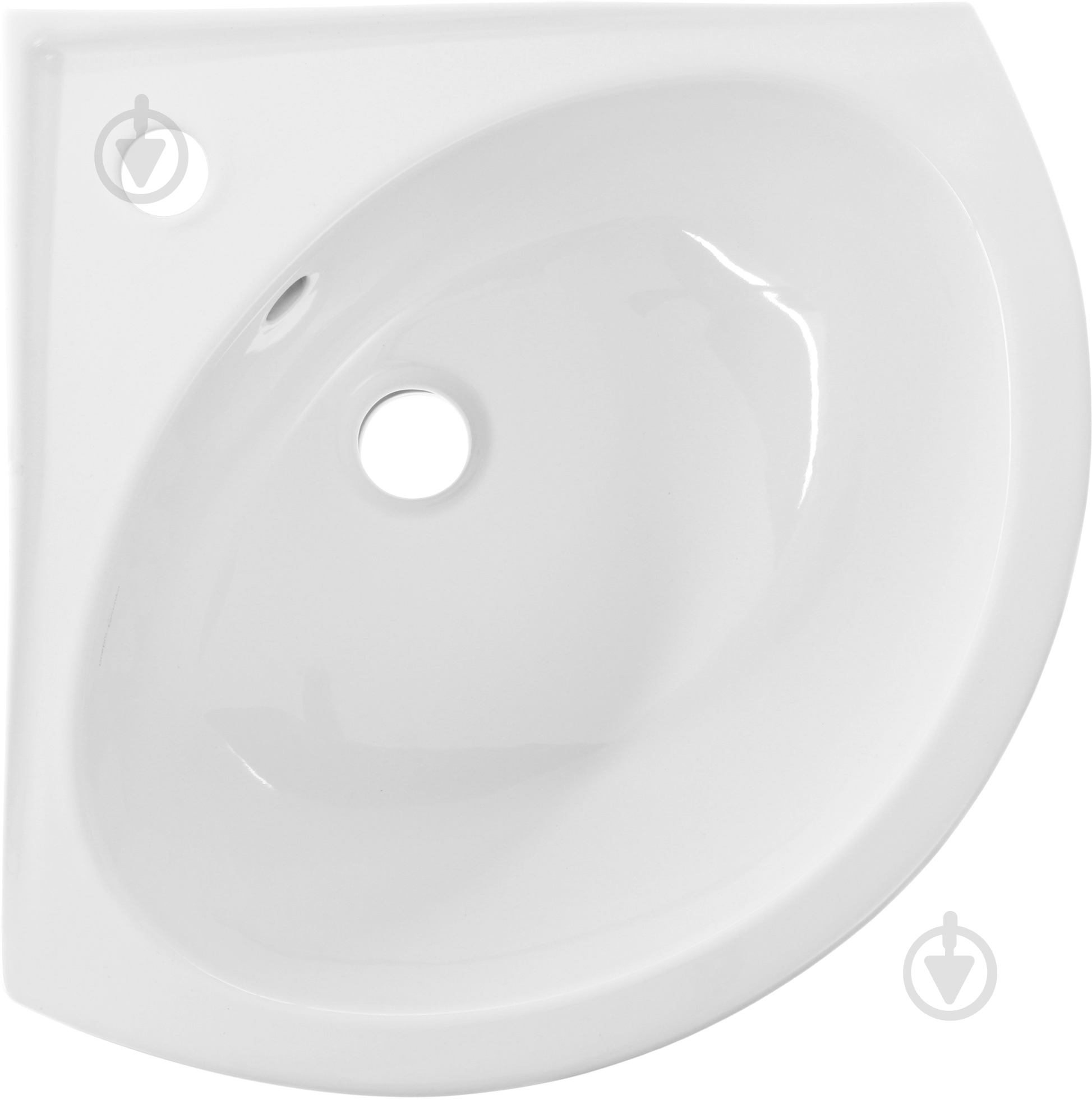 Умывальник Днепрокерамика Угловой 55 - фото 2 Умывальник Днепрокерамика Угловой 55 - фото 2