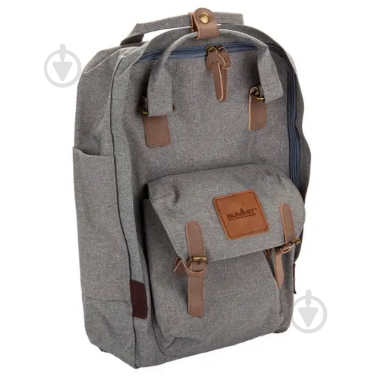 Рюкзак Summit Commuter 22 л серый - фото 1