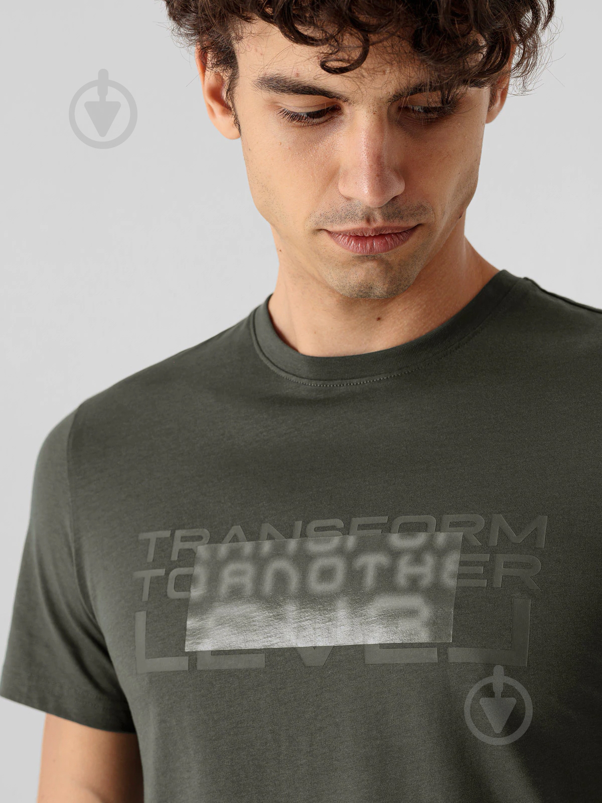 Футболка 4F D4Z21-TSM226-40S р.L зеленый - фото 2 Футболка 4F D4Z21-TSM226-40S р.L зеленый - фото 2