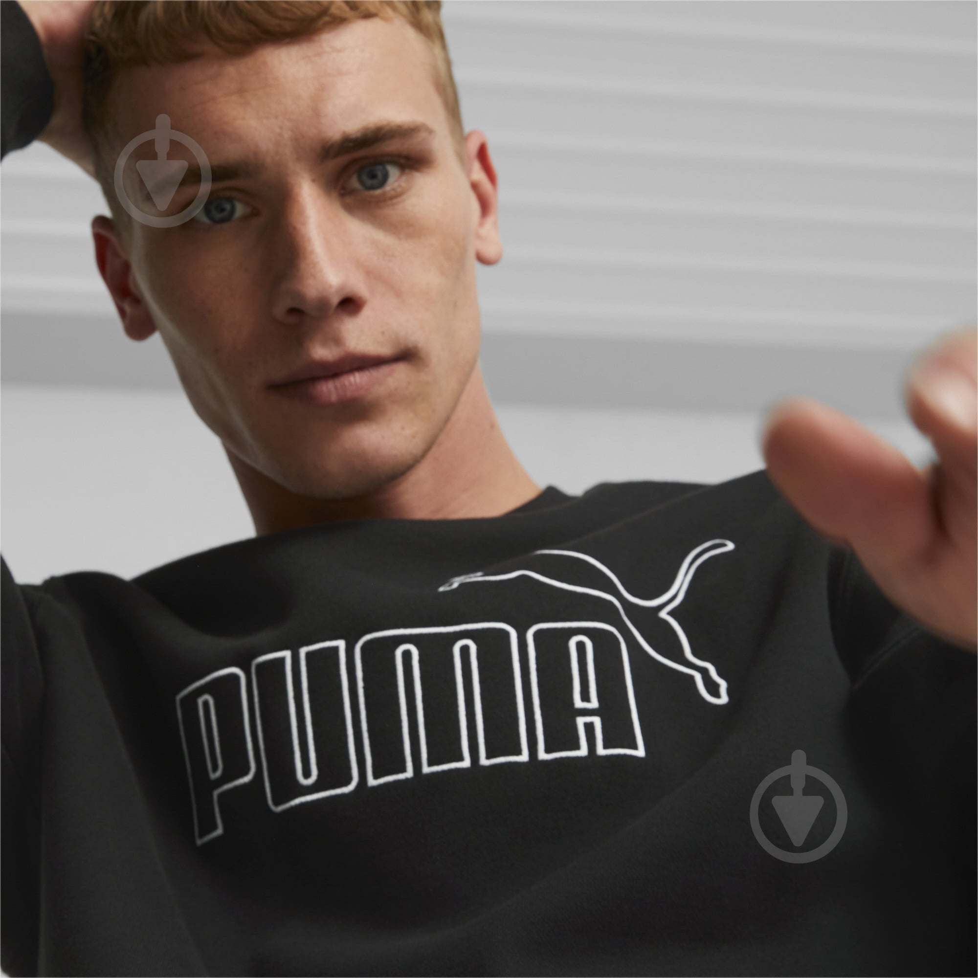 Світшот Puma ESS ELEVATED CREW FL 84988501 р.M чорний - фото 5