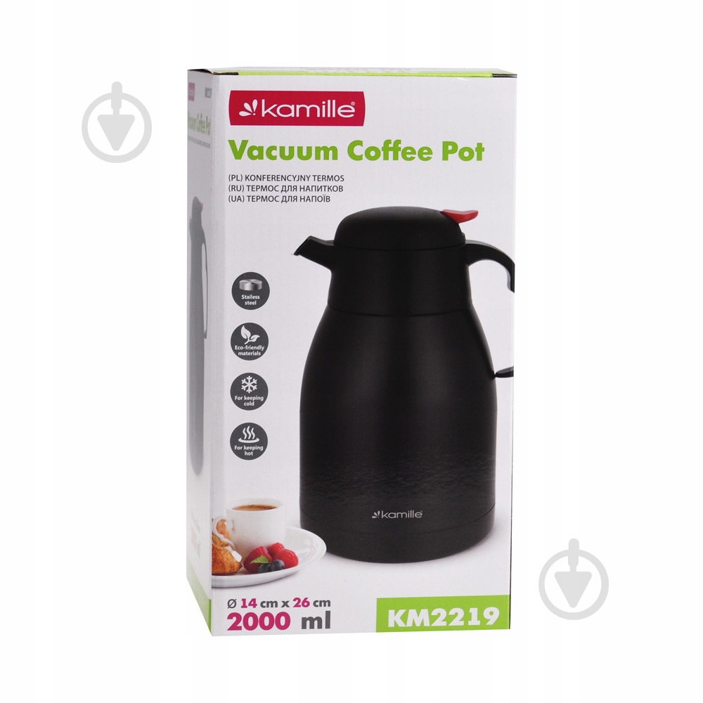 Термочайник Kamille 2 л KM-2219 - фото 4 Термочайник Kamille 2 л KM-2219 - фото 4