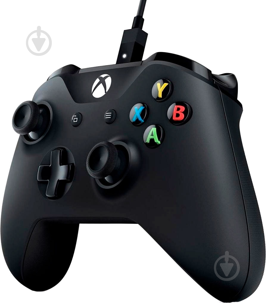 Геймпад Microsoft Xbox One Controller + USB Cable for Windows black - фото 3