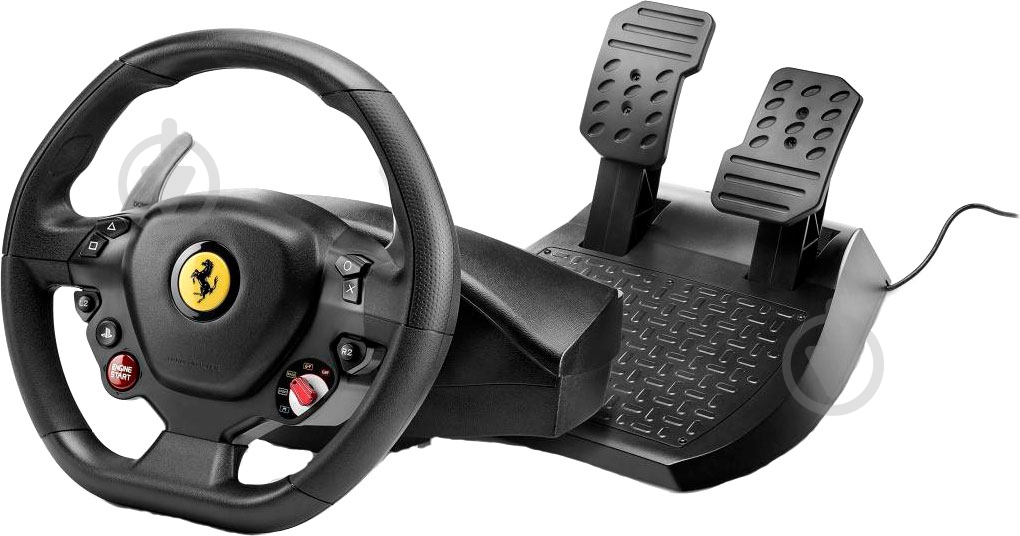 Игровой руль Thrustmaster T80 FERRARI 488 GTB EDITION black - фото 1