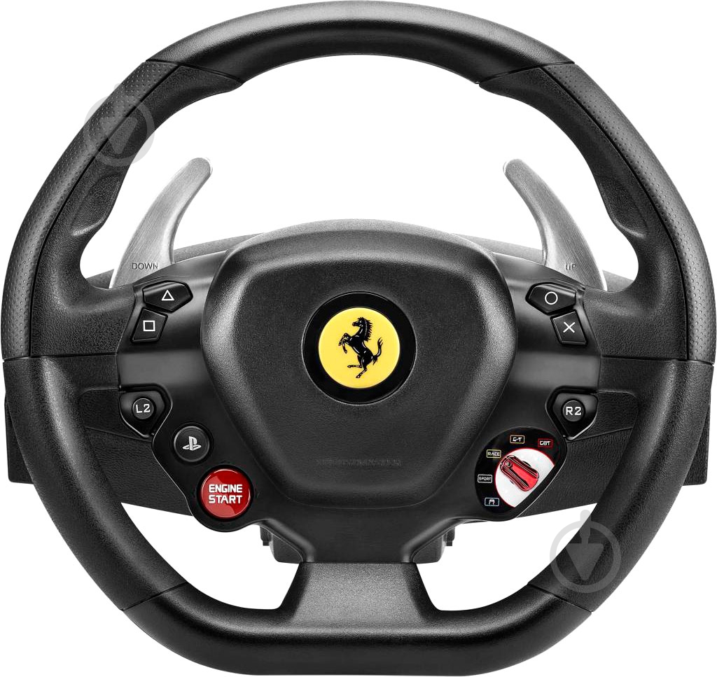 Игровой руль Thrustmaster T80 FERRARI 488 GTB EDITION black - фото 2