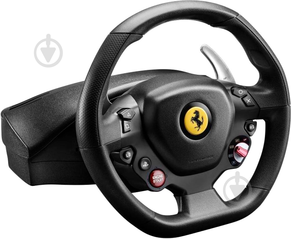 Игровой руль Thrustmaster T80 FERRARI 488 GTB EDITION black - фото 3