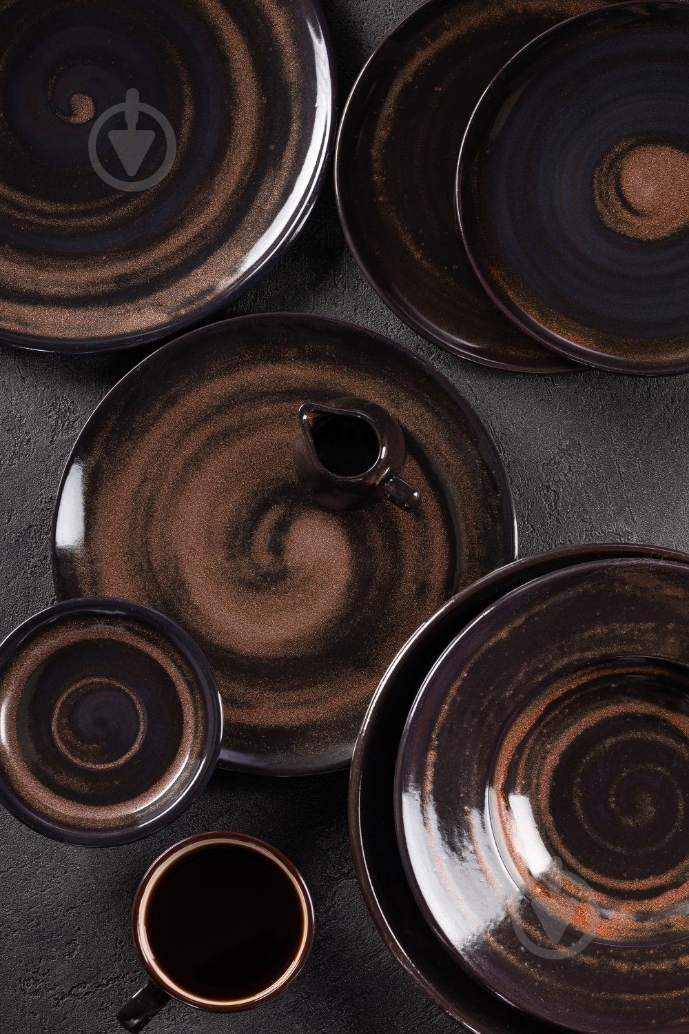 Тарелка Manna Ceramics Капфер 21 см - фото 3 Тарелка Manna Ceramics Капфер 21 см - фото 3