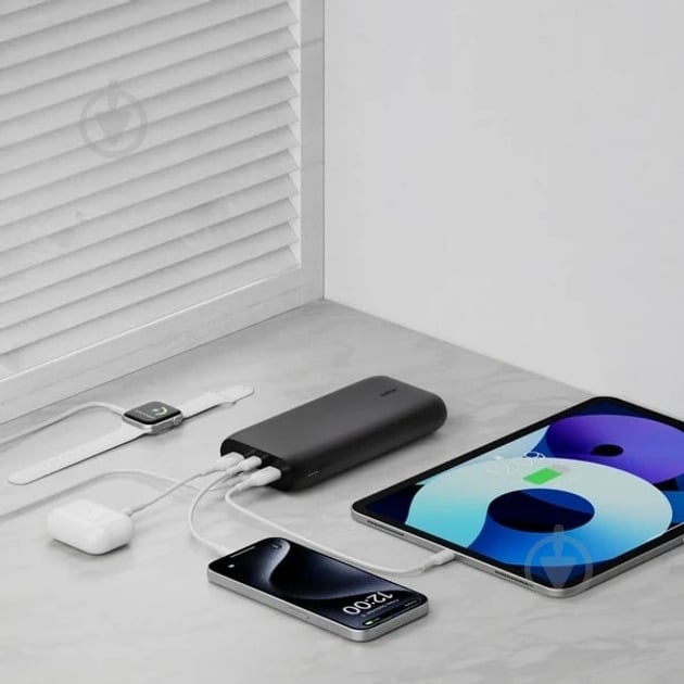 Повербанк Belkin 26000 mAh black (BPB016BTBK) - фото 9
