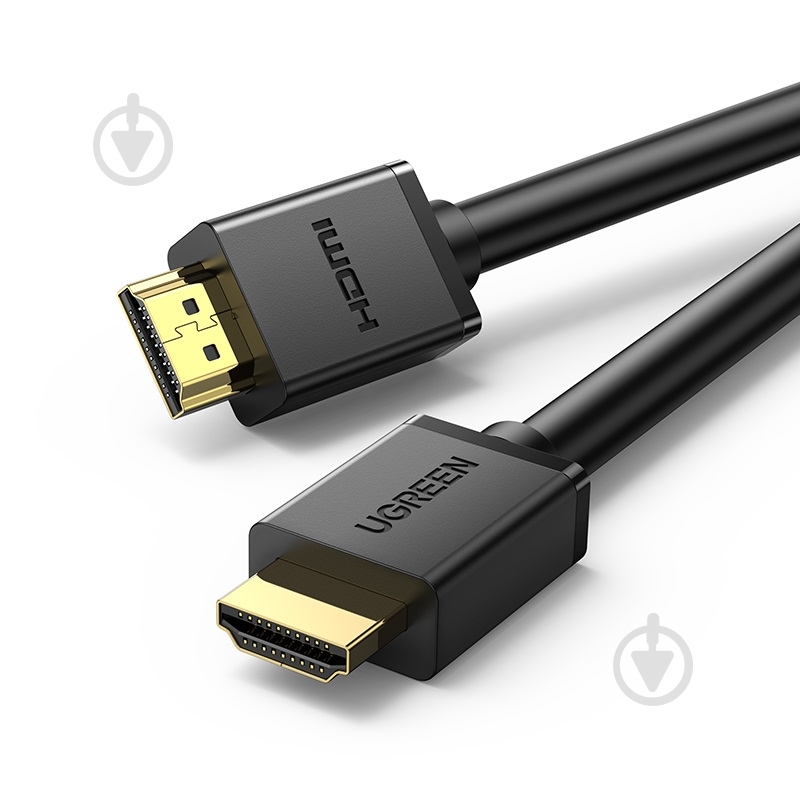 Кабель UGREEN HD104 HDMI Cable 1,5 м чорний (60820) - фото 2 Кабель UGREEN HD104 HDMI Cable 1,5 м чорний (60820) - фото 2