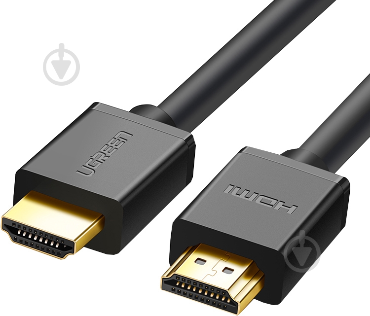 Кабель UGREEN HD104 HDMI Cable 1,5 м чорний (60820) - фото 1 Кабель UGREEN HD104 HDMI Cable 1,5 м чорний (60820) - фото 1