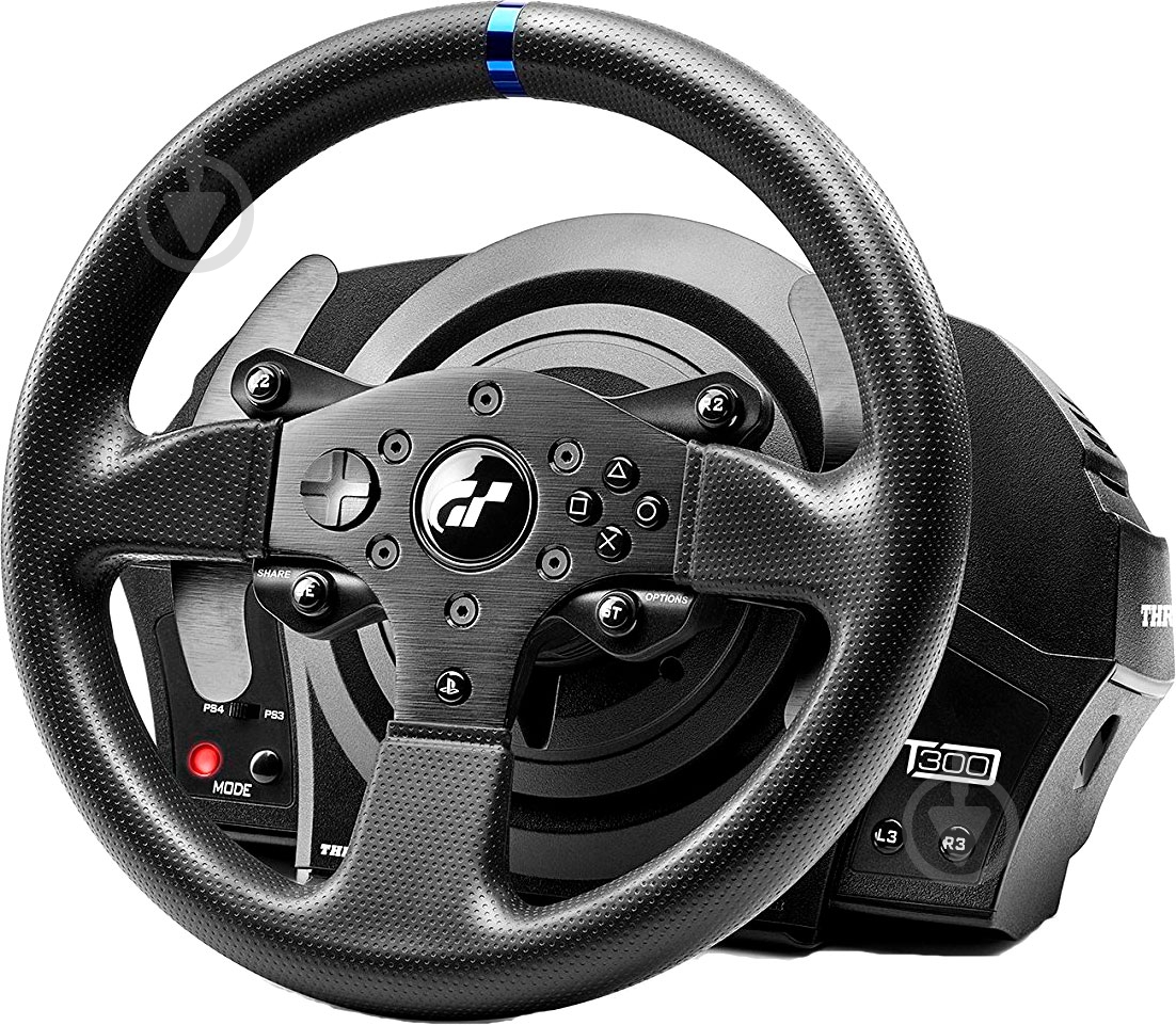 Игровой руль Thrustmaster T300 RS GT Edition Official Sony licensed black - фото 2 Игровой руль Thrustmaster T300 RS GT Edition Official Sony licensed black - фото 2