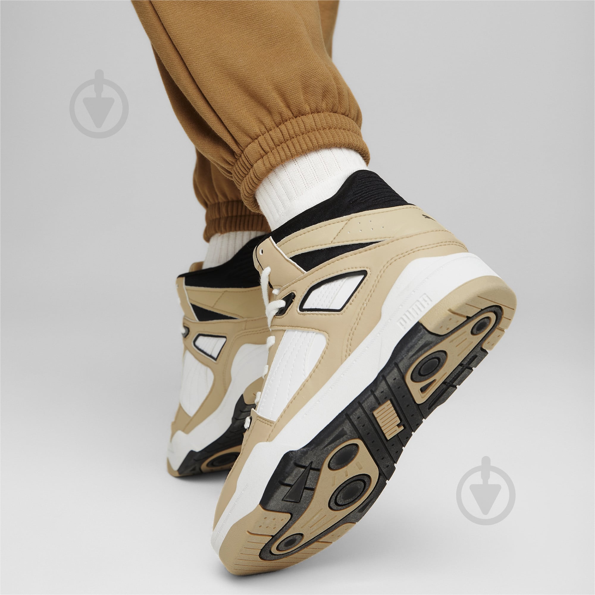 Кроссовки женские Puma SLIPSTREAM INVDR MID WNS 38656501 р.37 бежевые с черным - фото 8
