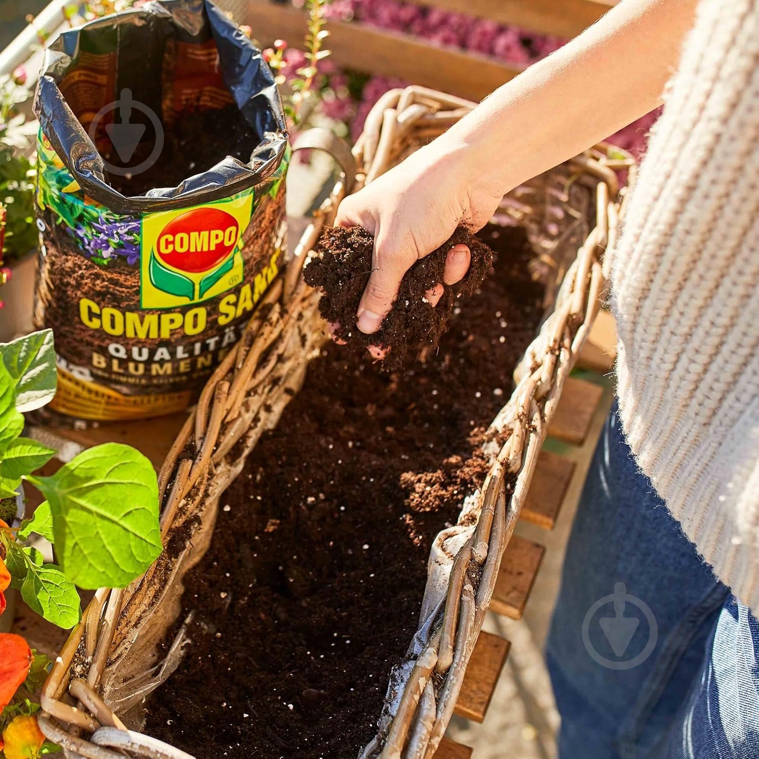 Торфосмесь универсальная Compo SANA 5 л 1121 - фото 11