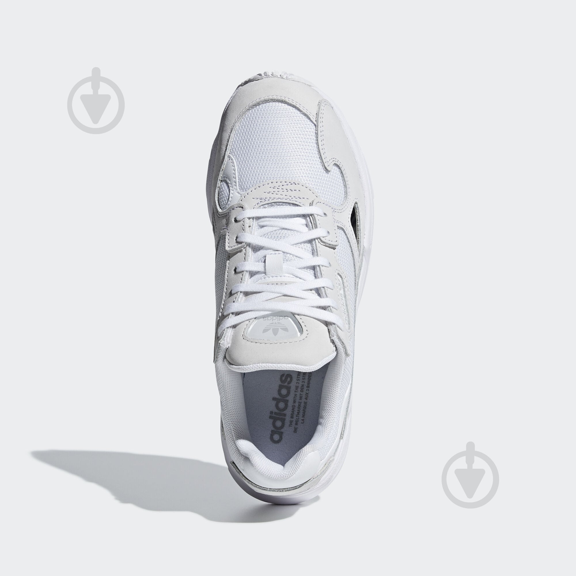 Кроссовки женские демисезонные Adidas FALCON W B28128 р.36 2/3 белые - фото 2 Кроссовки женские демисезонные Adidas FALCON W B28128 р.36 2/3 белые - фото 2