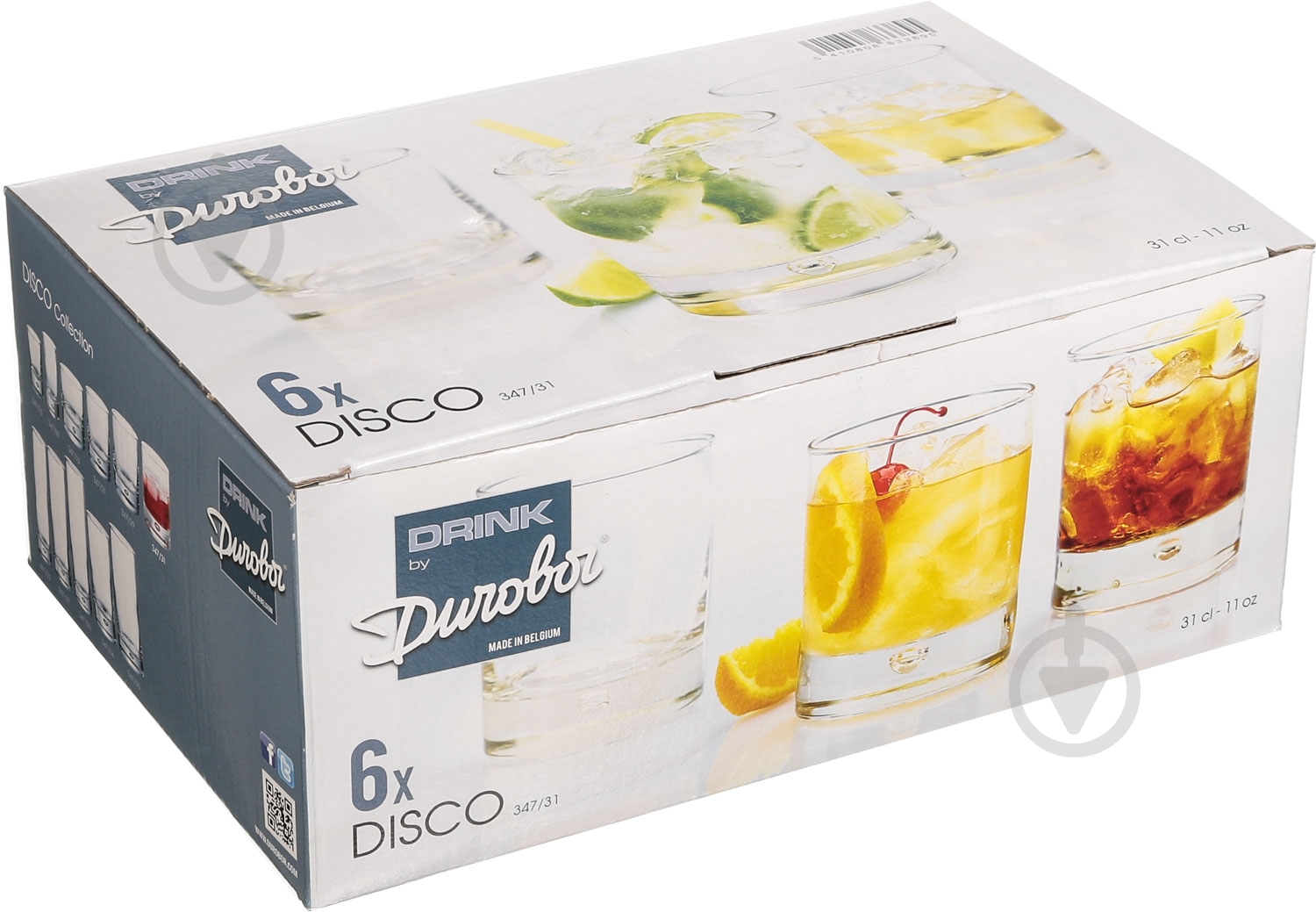 Набор стаканов Durobor Disco 0347/31 310 мл 6 шт. - фото 2