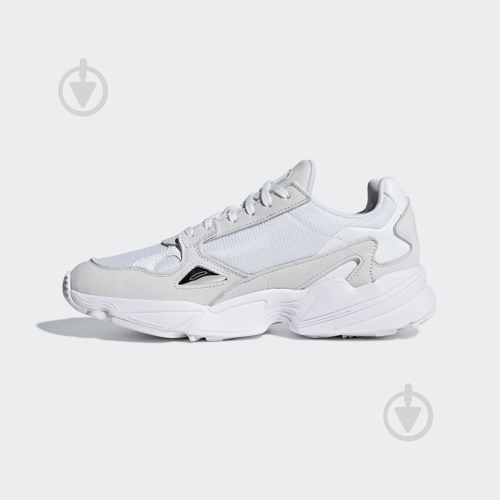 Кроссовки женские демисезонные Adidas FALCON W B28128 р.38 белые - фото 6 Кроссовки женские демисезонные Adidas FALCON W B28128 р.38 белые - фото 6