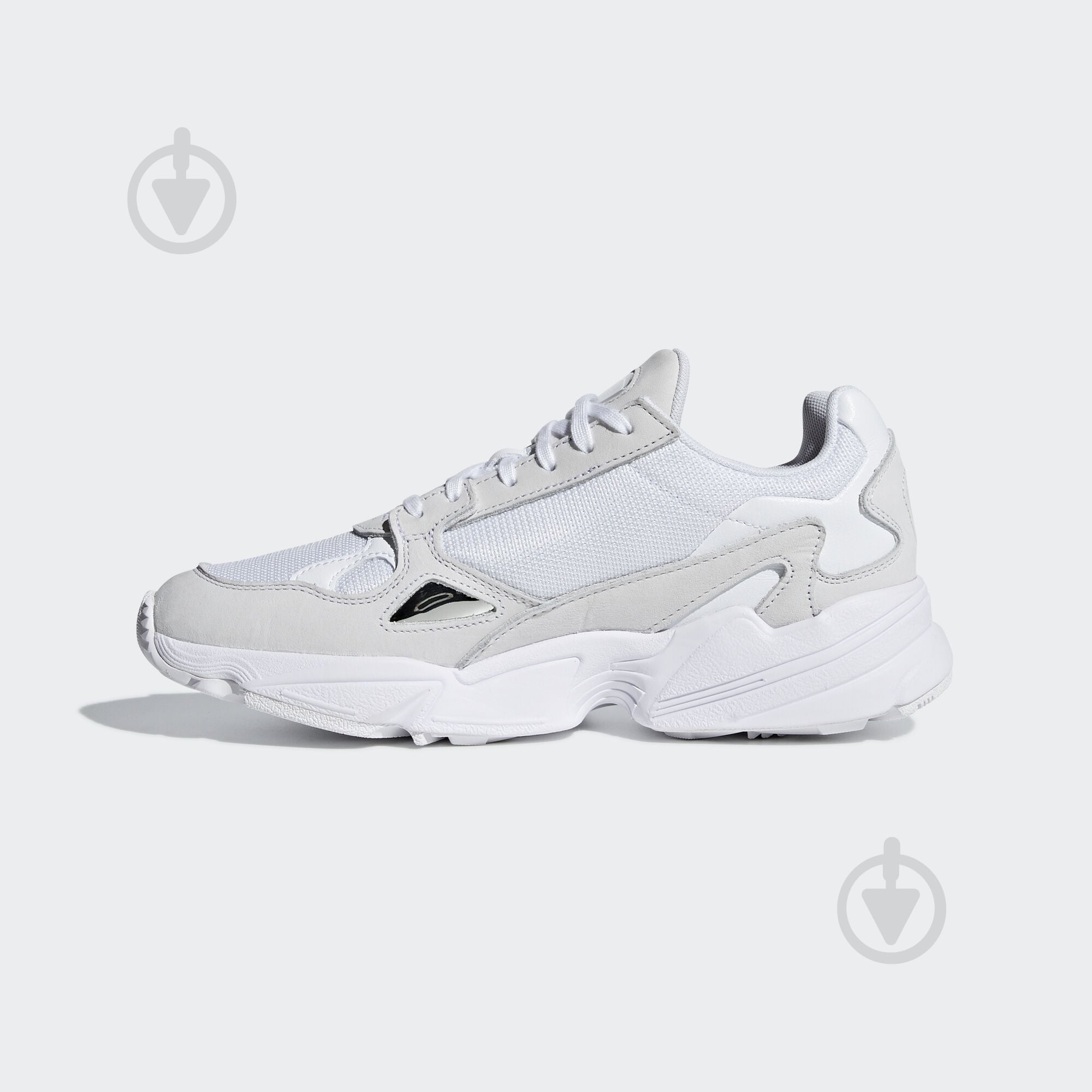 Кросівки жіночі демісезонні Adidas FALCON W B28128 р.39 1/3 білі - фото 6
