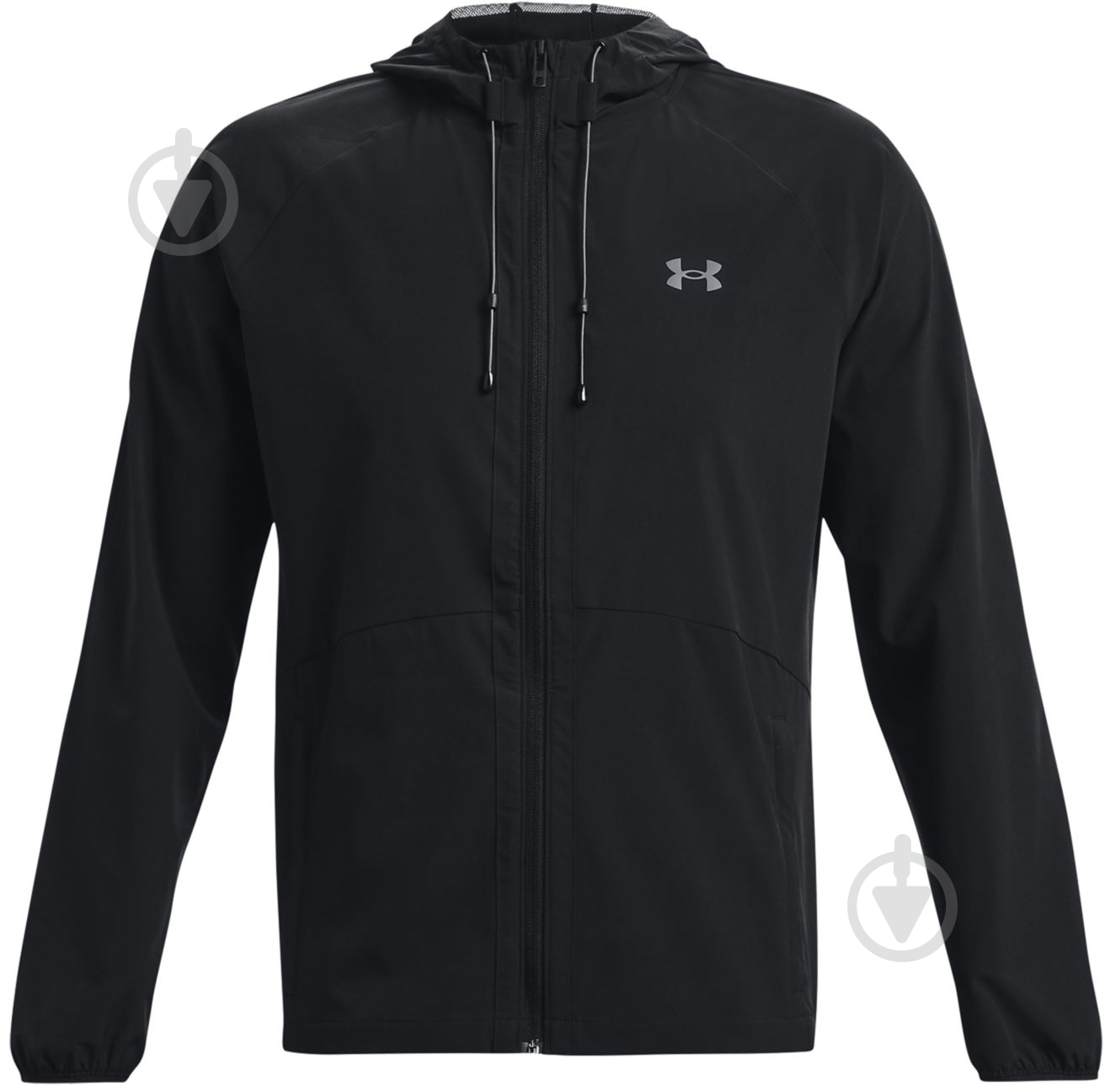 Джемпер Under Armour STRETCH WOVEN WINDBREAKER 1377171-001 р. 2XL чорний - фото 4