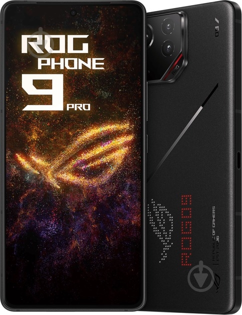 Смартфон Asus ROG Phone 9 Pro (AI2501) 16/512GB black (90AI00S3-M000R0) - фото 2
