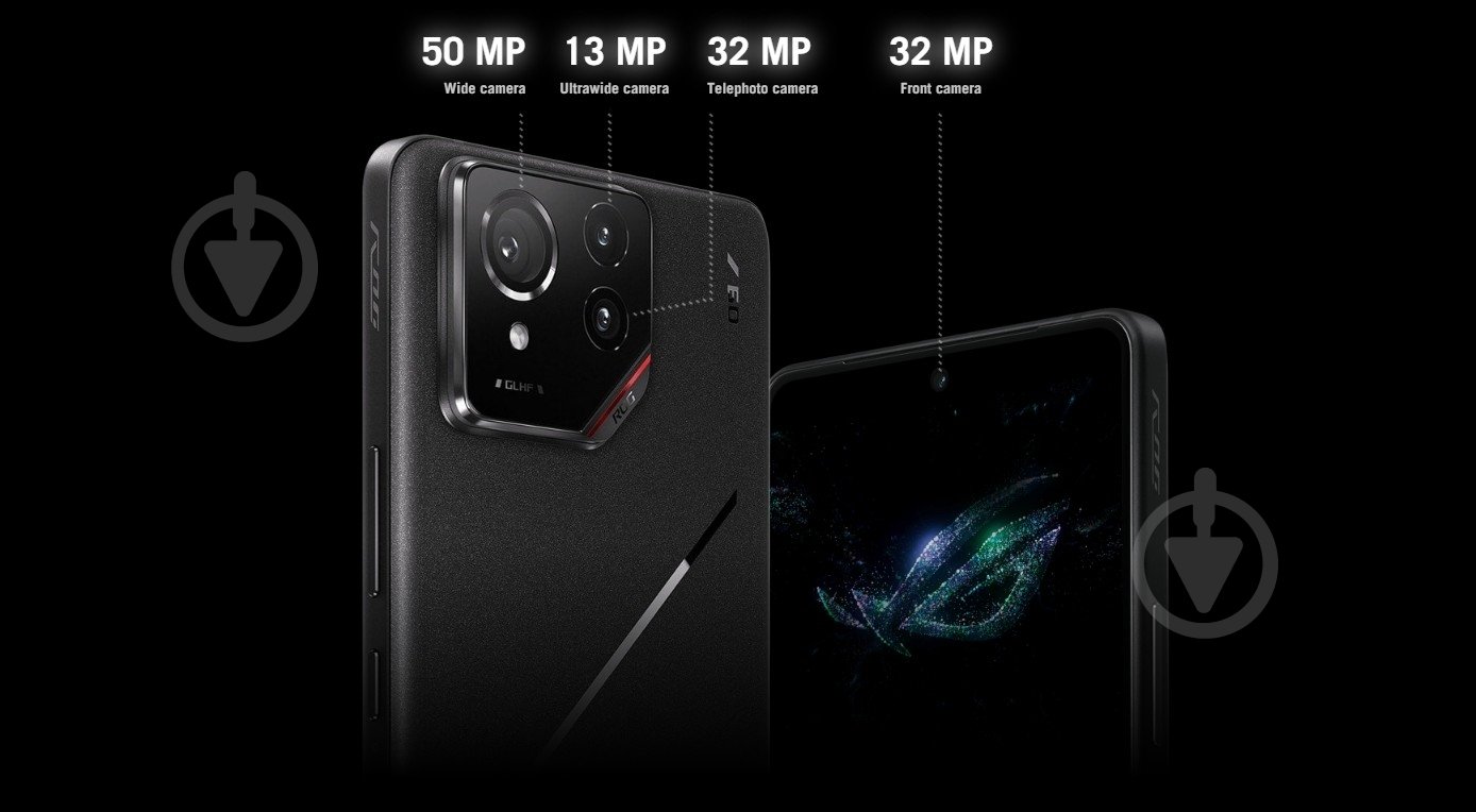 Смартфон Asus ROG Phone 9 Pro (AI2501) 16/512GB black (90AI00S3-M000R0) - фото 10