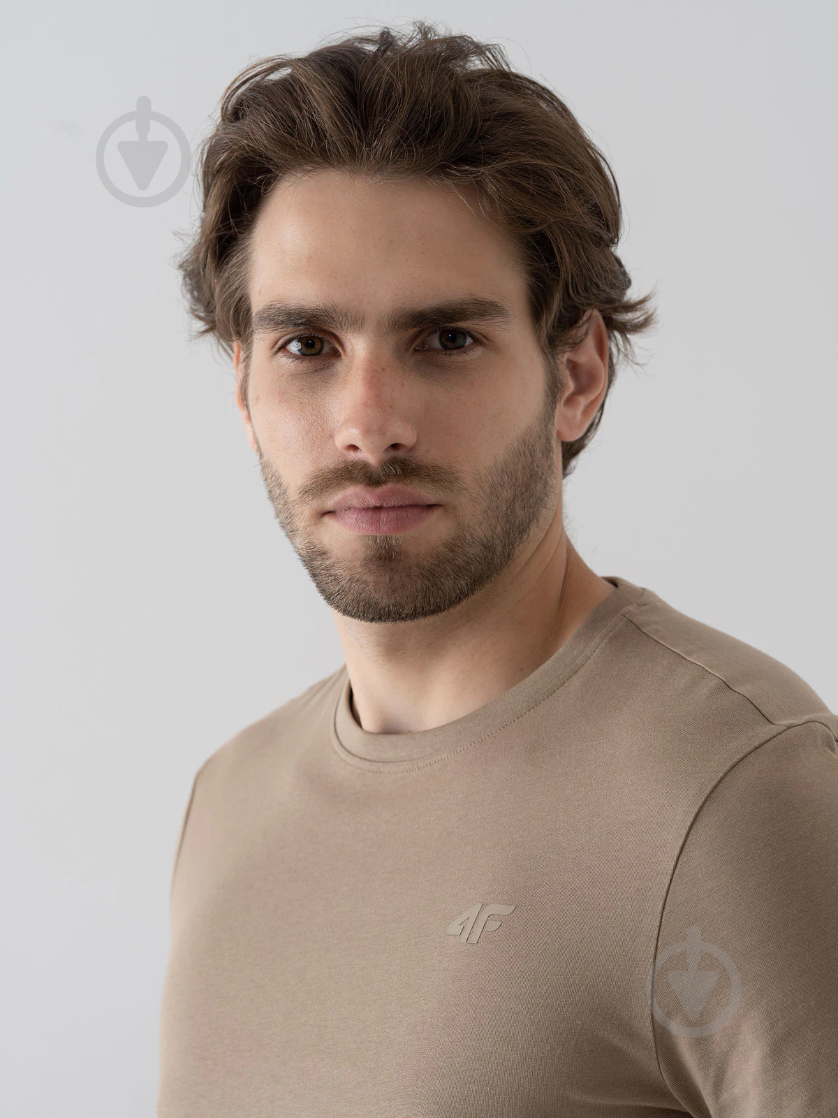 Футболка 4F D4Z21-TSM300-83S р.S бежевый - фото 2