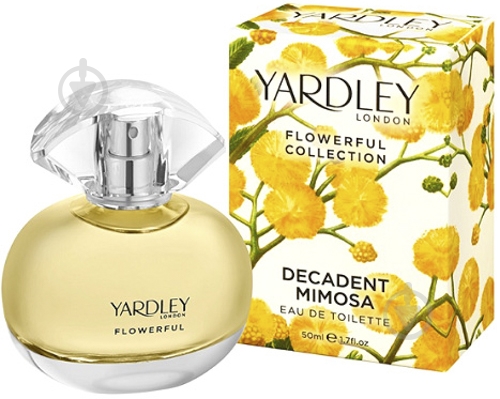 Туалетная вода Yardley DECADENT MIMOSA 50 мл - фото 1 Туалетная вода Yardley DECADENT MIMOSA 50 мл - фото 1