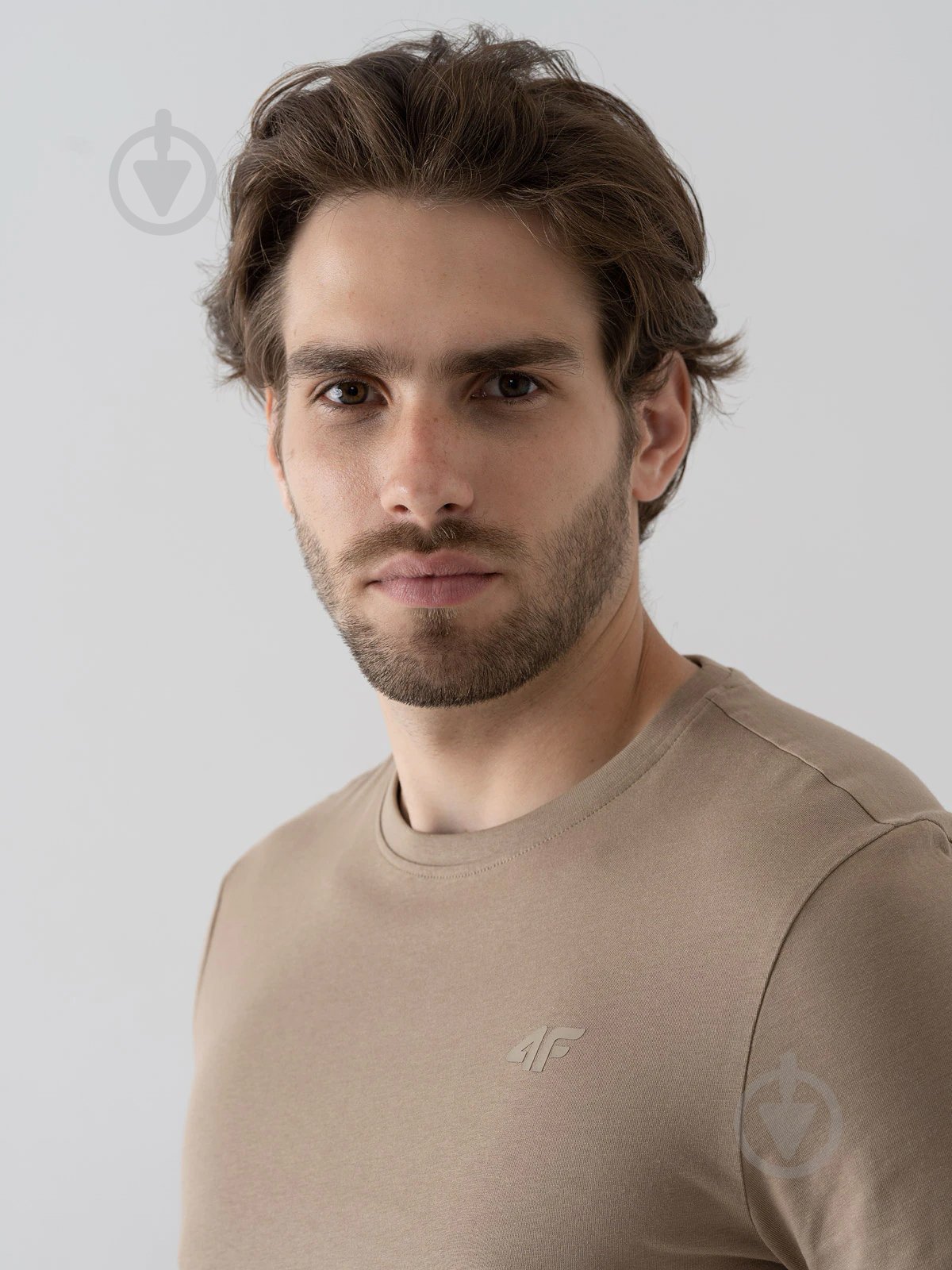 Футболка 4F D4Z21-TSM300-83S р.L бежевый - фото 2