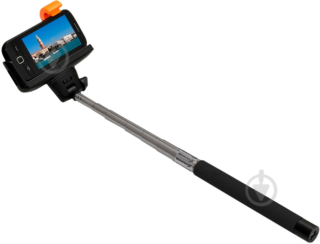 Селфи-монопод Grand-X Bluetooth MPGBLB Black - фото 2