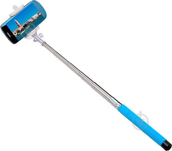 Селфи-монопод Grand-X Bluetooth MPGBUBL Blue - фото 1