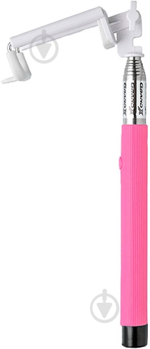 Селфи-монопод Grand-X Bluetooth MPGBUP Pink - фото 2