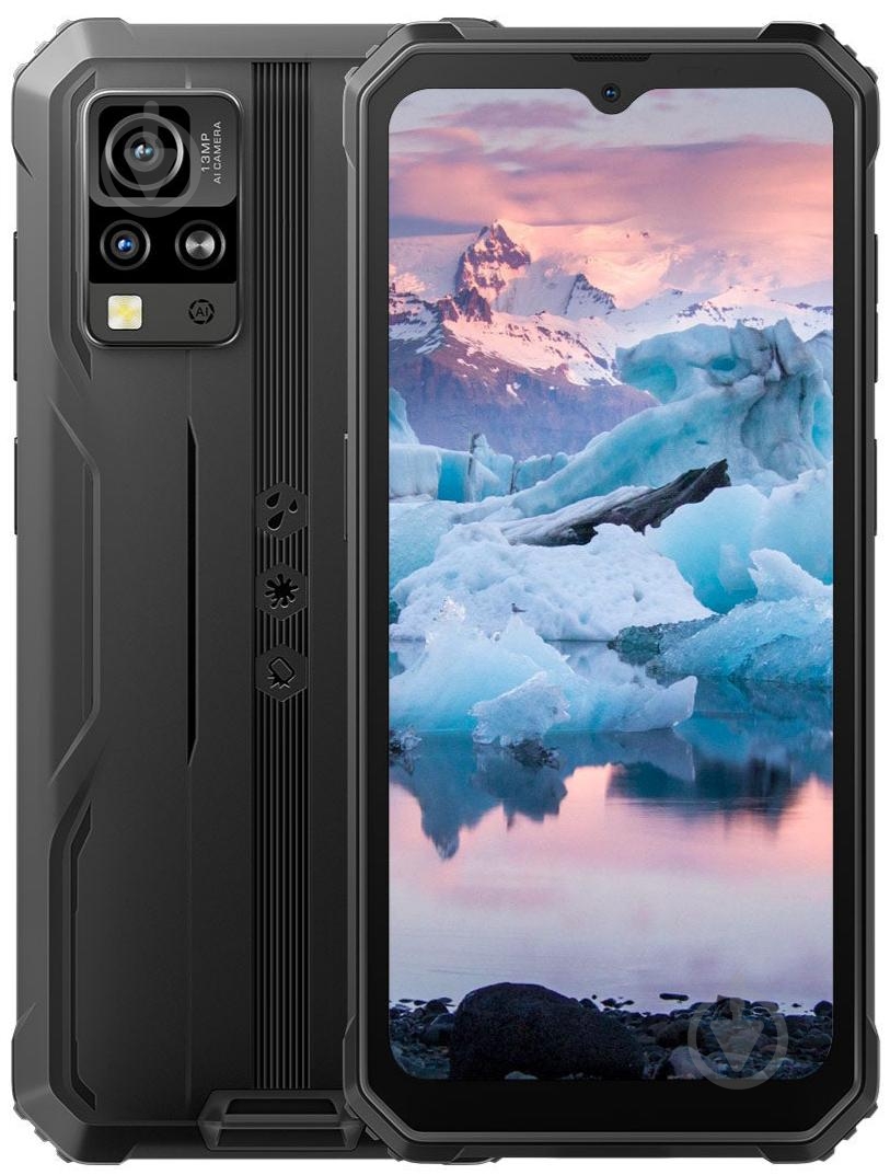 Смартфон Blackview BV4800 Pro 4/128GB black (6931548319078) - фото 1