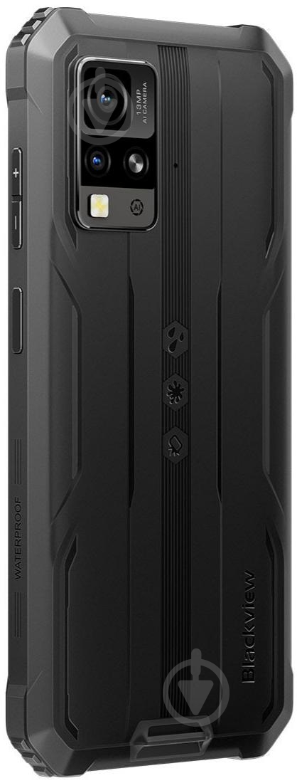 Смартфон Blackview BV4800 Pro 4/128GB black (6931548319078) - фото 2
