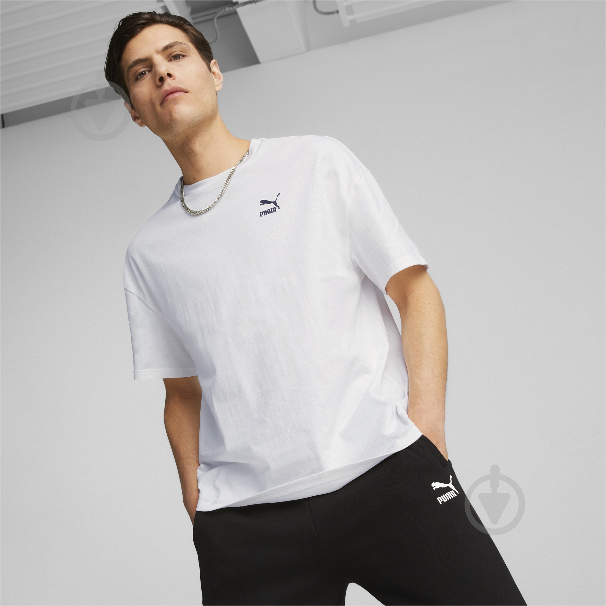 Футболка Puma 53623602 р.L белый - фото 3