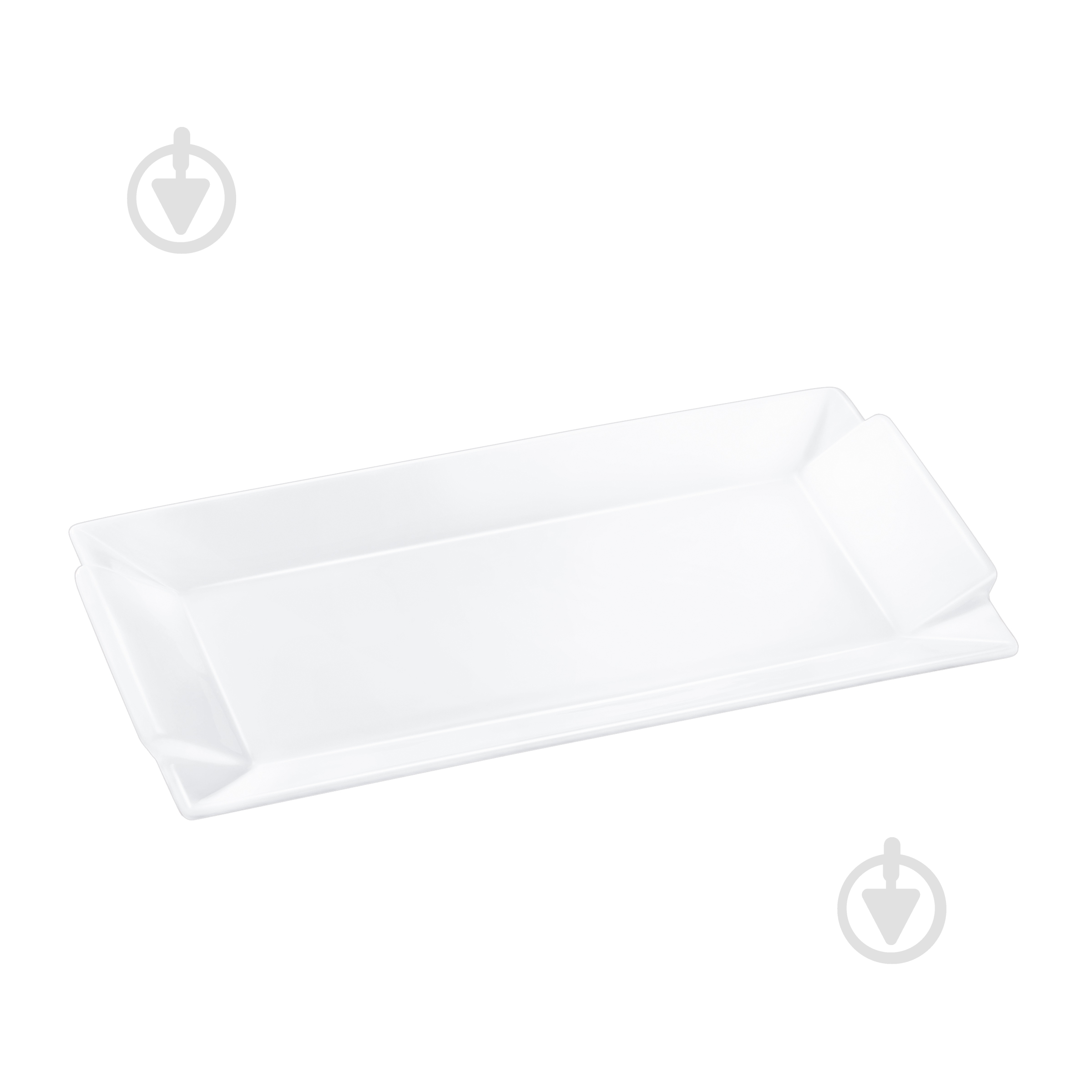 Блюдо прямоугольное Wilmax 40х20 см WL-992648 - фото 1 Блюдо прямоугольное Wilmax 40х20 см WL-992648 - фото 1