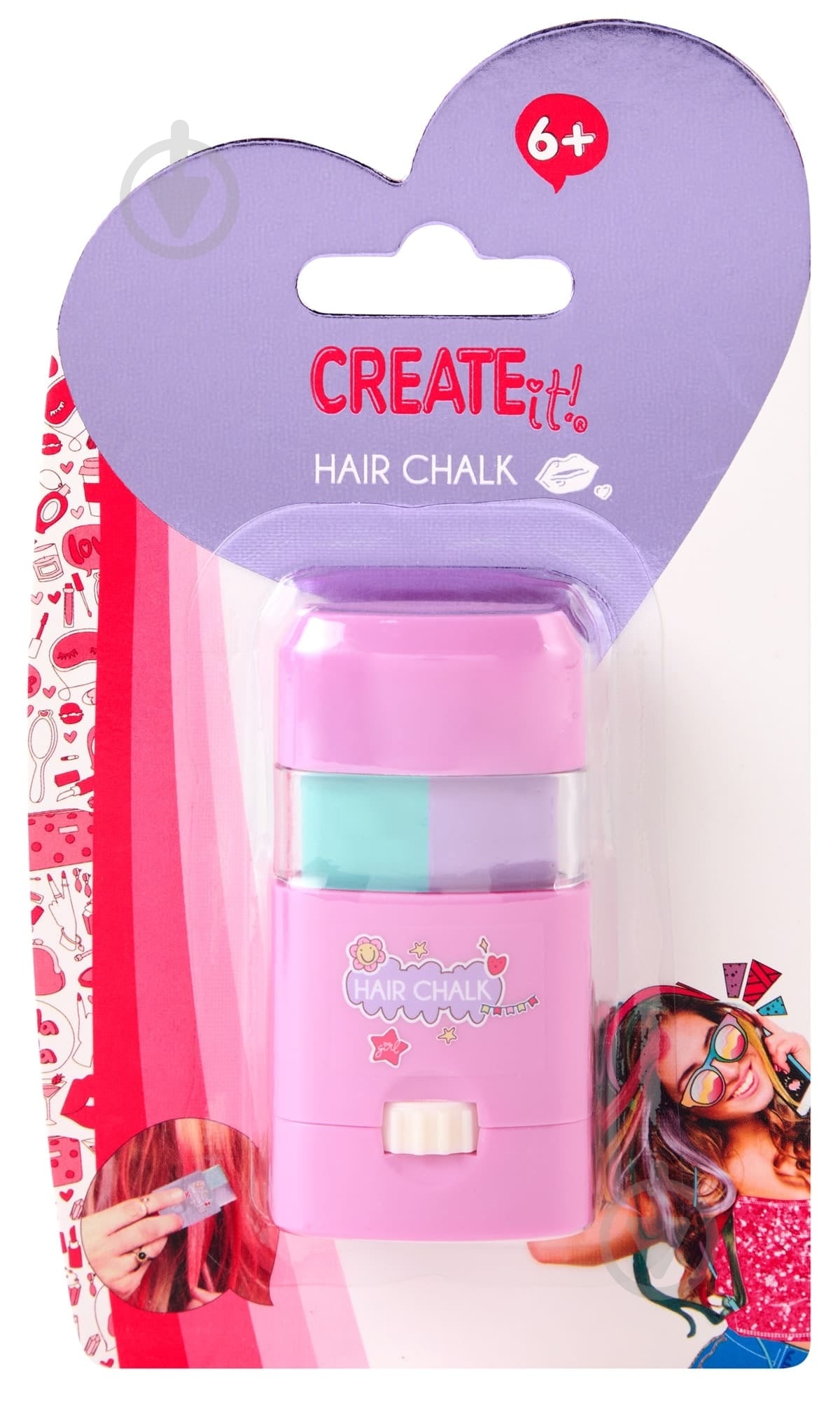 Мел для волос CREATE IT! двухцветная - фото 5 Мел для волос CREATE IT! двухцветная - фото 5