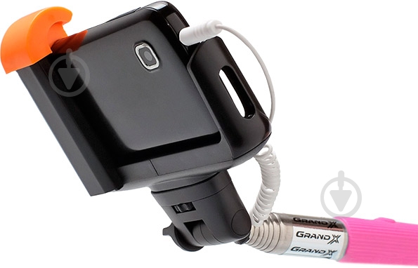 Селфи-монопод Grand-X Jack 3.5 MPGJ3LP Pink - фото 6