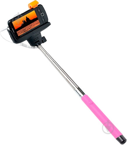 Селфи-монопод Grand-X Jack 3.5 MPGJ3LP Pink - фото 7