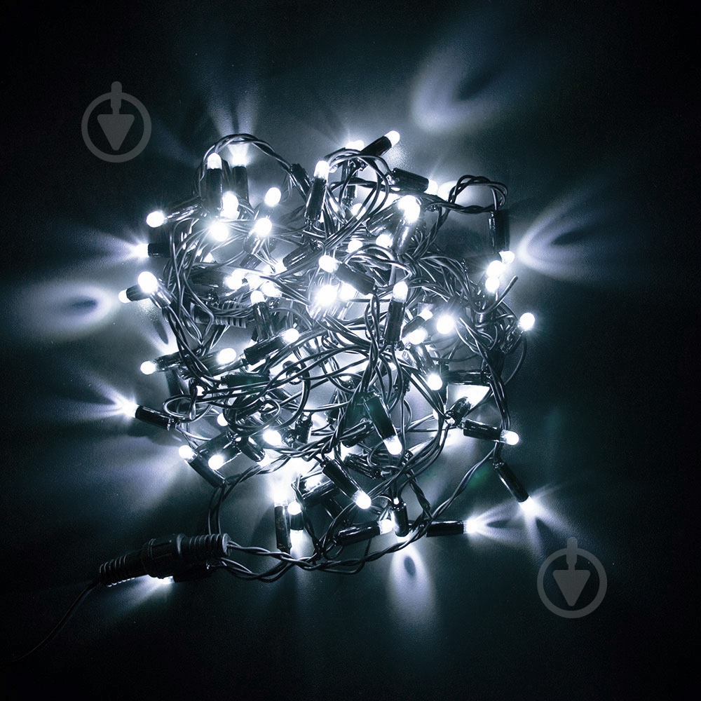 Електрогірлянда лінійна Starlight IP44 (57275) вбудований світлодіод (LED) 100 ламп 5 м - фото 1 Електрогірлянда лінійна Starlight IP44 (57275) вбудований світлодіод (LED) 100 ламп 5 м - фото 1